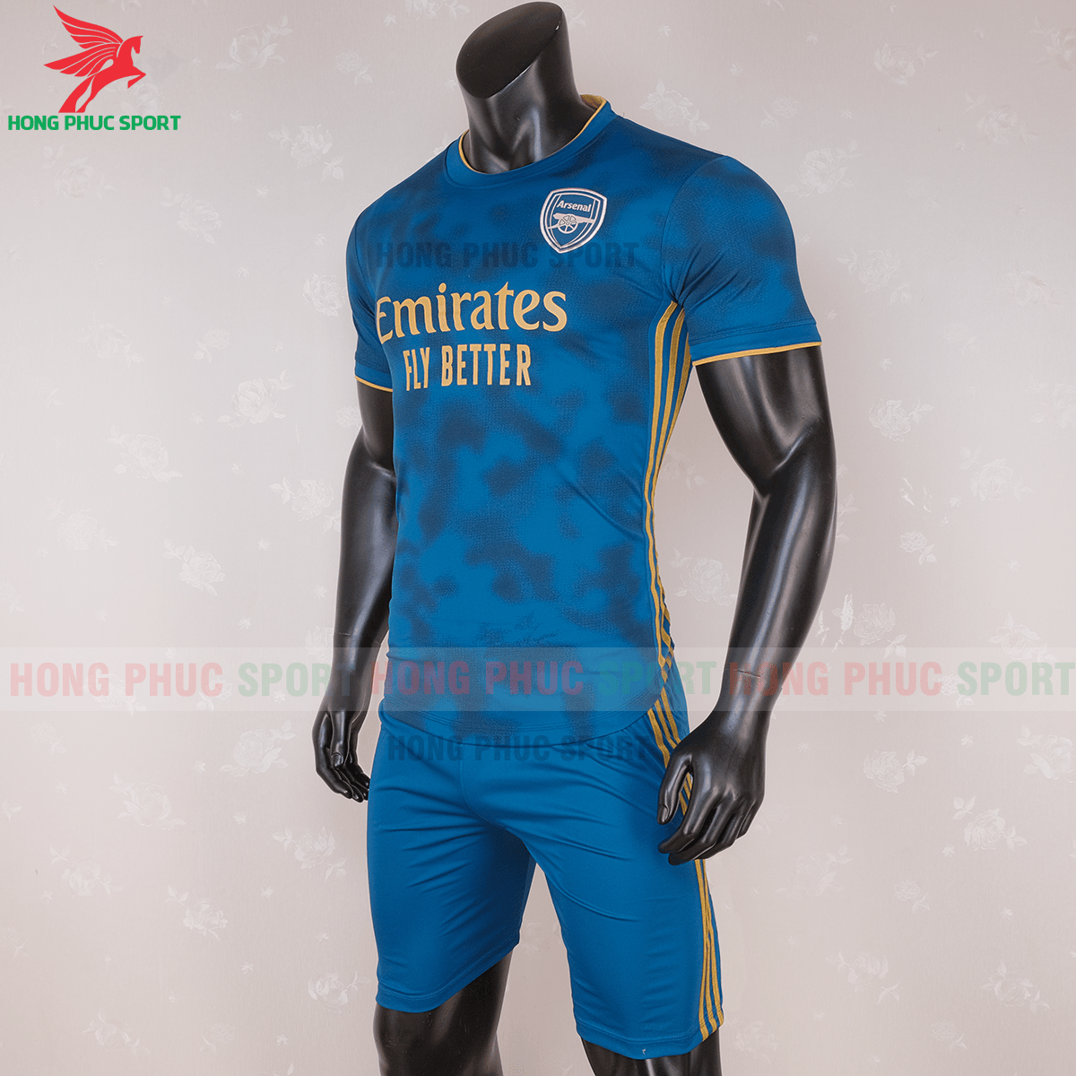 Áo đấu Arsenal 20-21 mấu thứ 3 (trái)