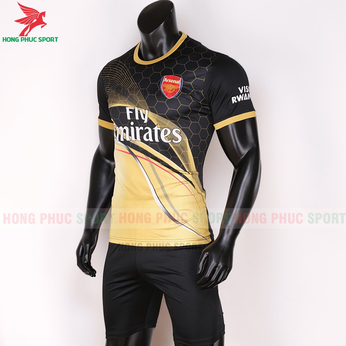 Ảnh áo đấu Arsenal 20-21 phiên bản Fan 8 (trái)