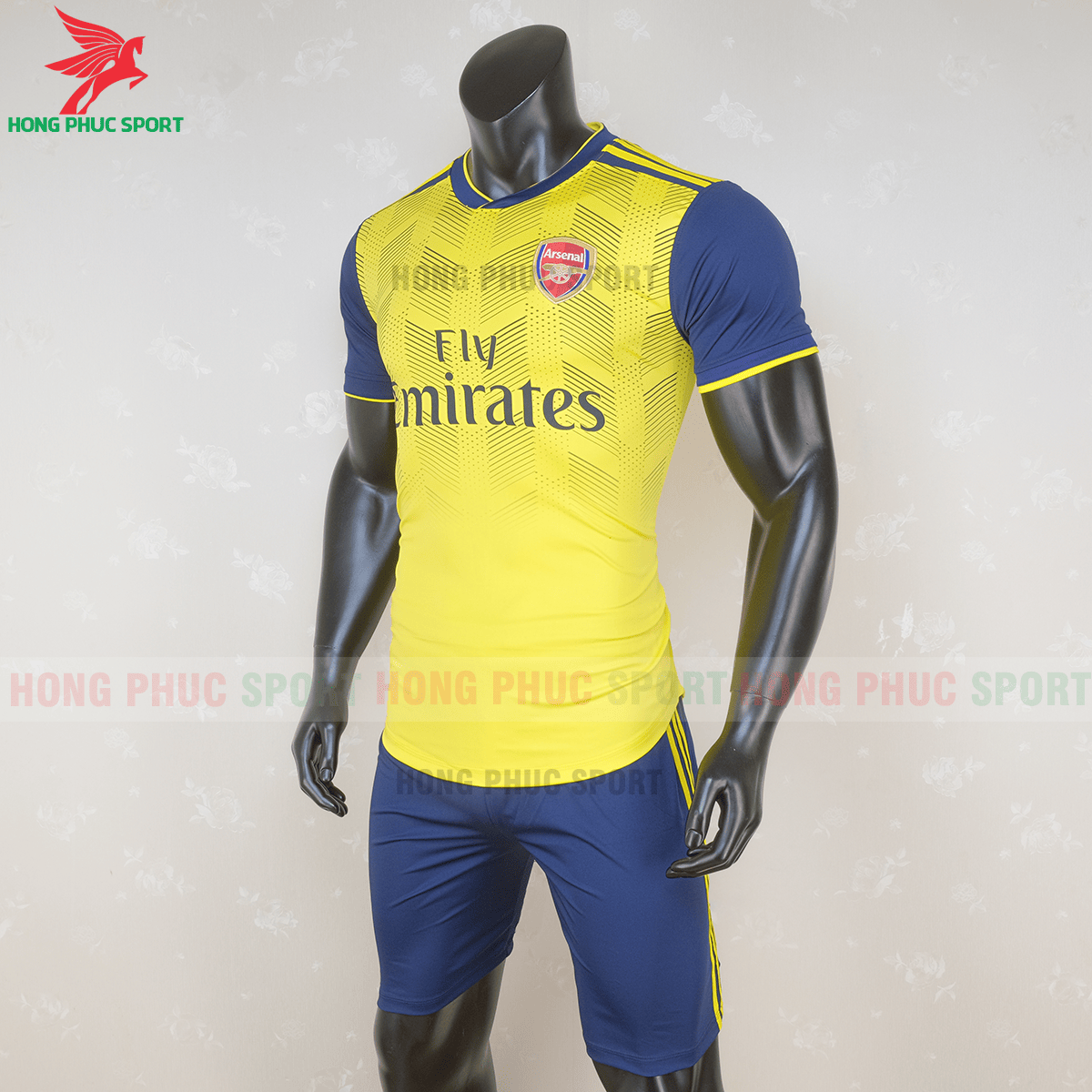 Áo đá banh Arsenal 2020 2021 phiên bản Fan (trái)