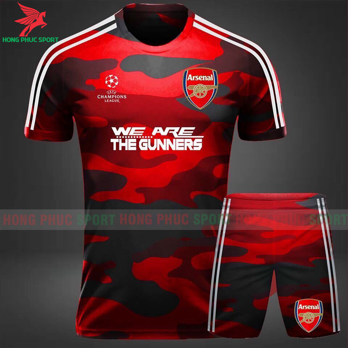 ÁO ĐẤU ARSENAL 2021 2022 PHIÊN BẢN FAN MẪU 2 - THUN LẠNH CAO CẤP