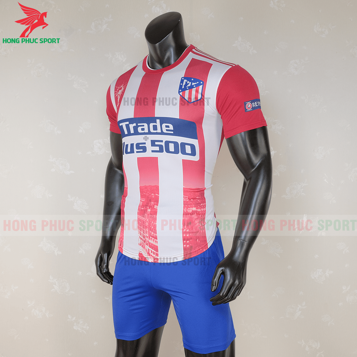 Áo đấu Atletico Madrid 2020 phiên bản fan (trái)