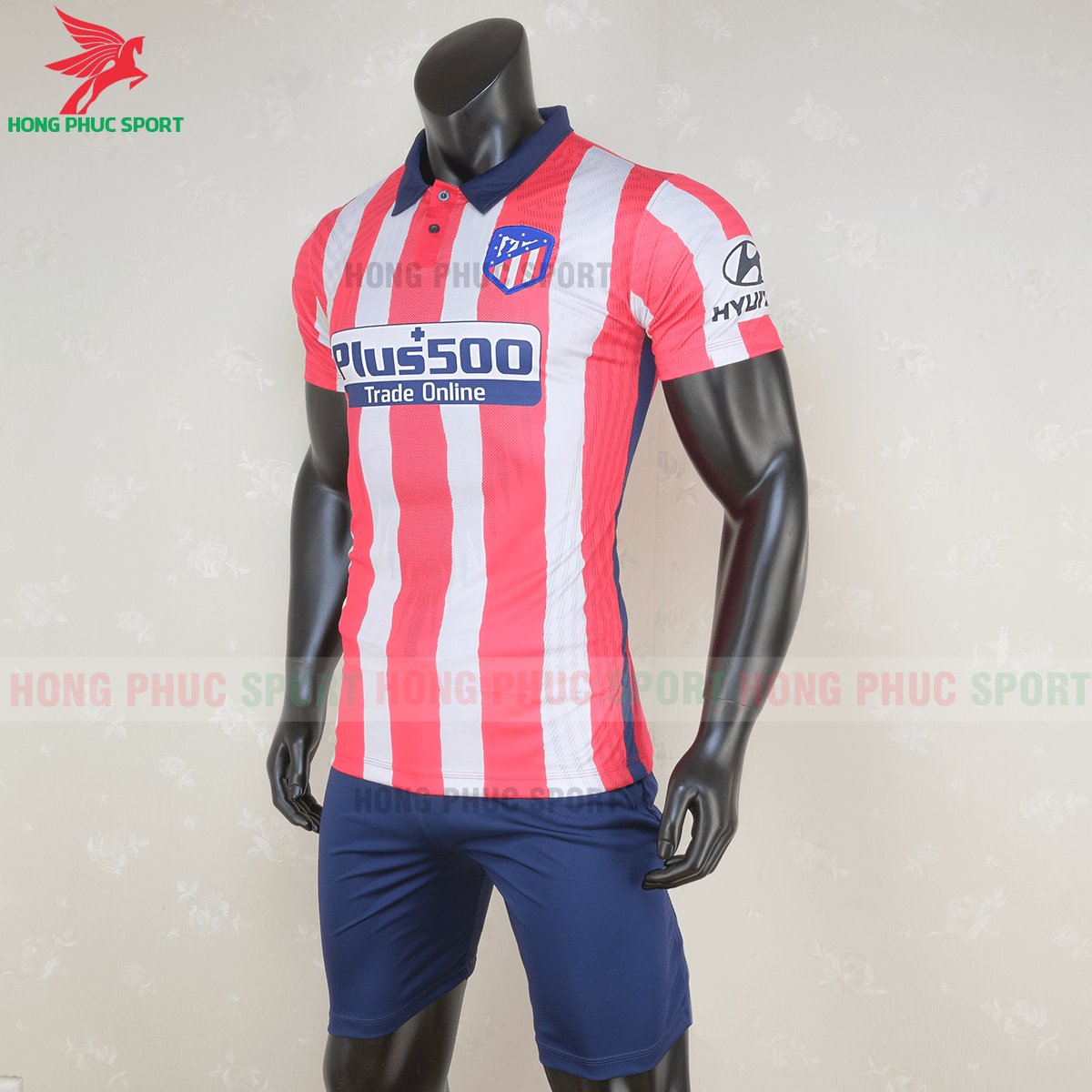 Áo đấu Atletico Madrid 2020 sân nhà (trái)