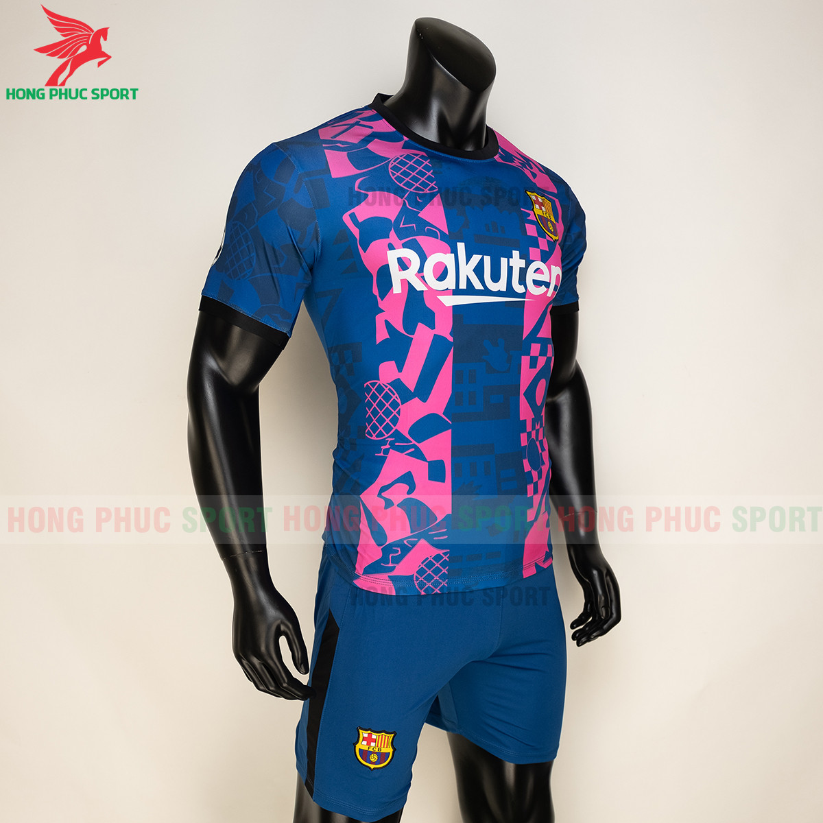 BỘ QUẦN ÁO ĐẤU BARCELONA 2021 2022 MẪU THỨ 3 – THUN LẠNH CAO CẤP