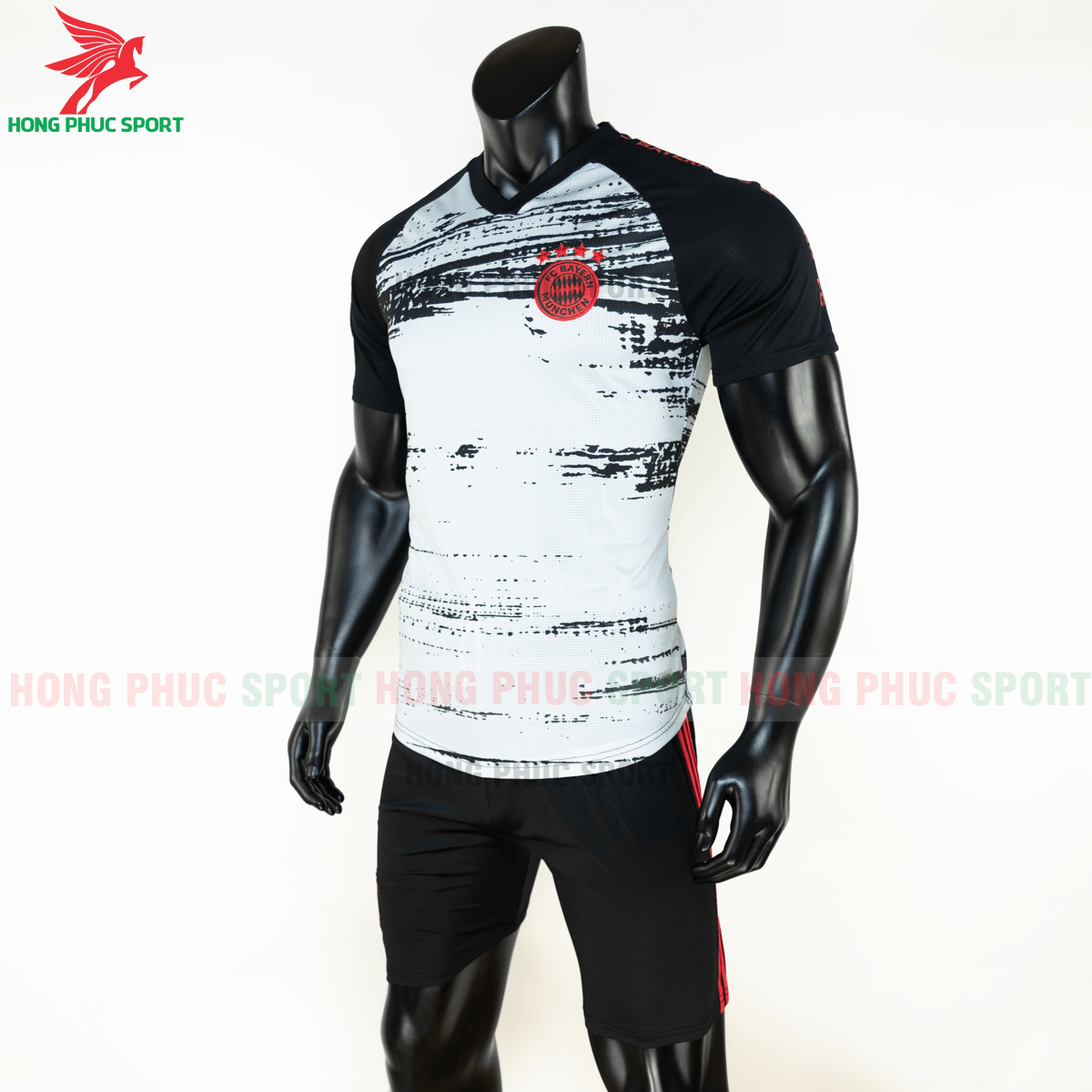 Áo bóng đá Bayern Munich 2020 2021 pre match (trái)