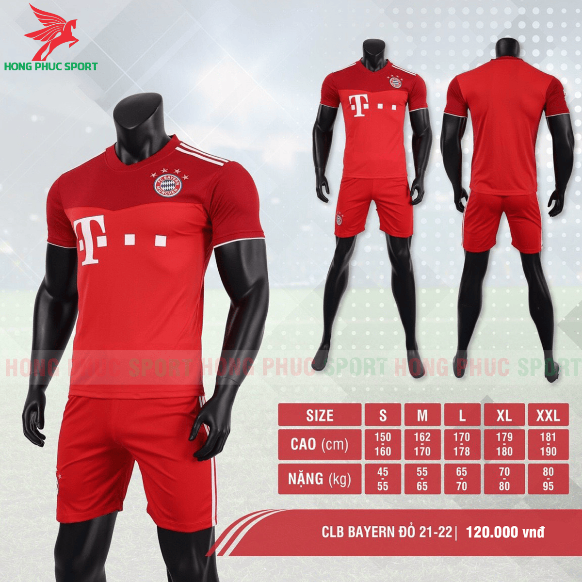 Áo đấu Bayern Munich 2021 2022 sân nhà