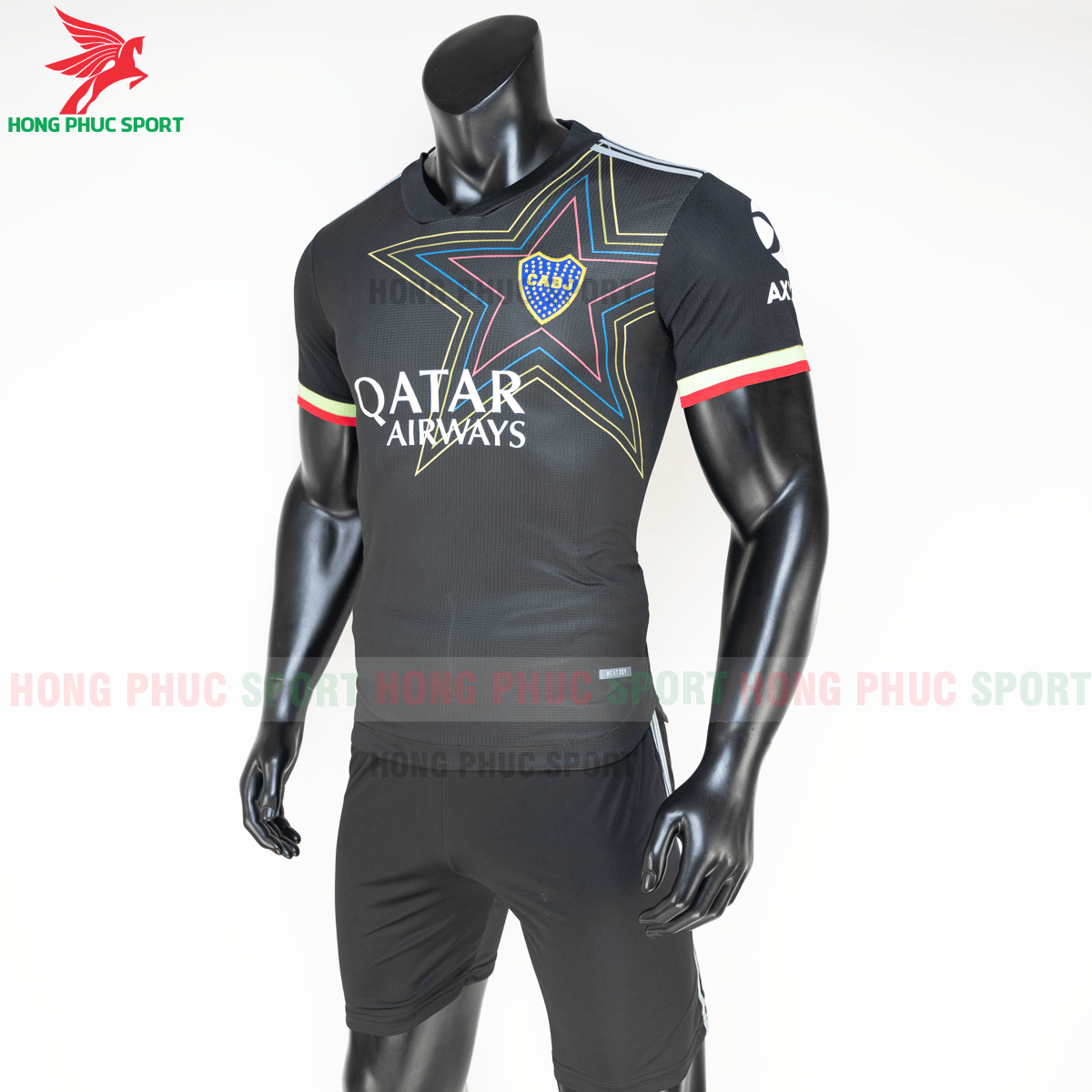 Áo đá banh Boca Juniors 2020 2021 phiên bản fan (trái)