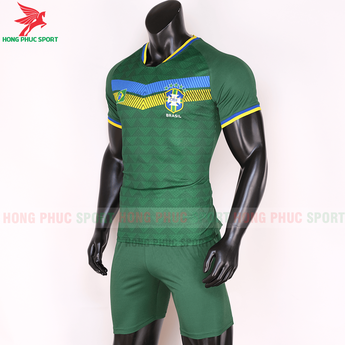 Áo đấu tuyển Brazil 2020 phiên bản Fan 2 (trái)