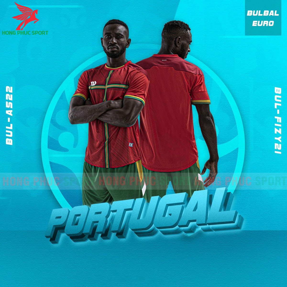 BỘ QUẦN ÁO ĐẤU KHÔNG LOGO BULBAL EURO 2021 FIZY21 - VẢI MÈ CAO CẤP