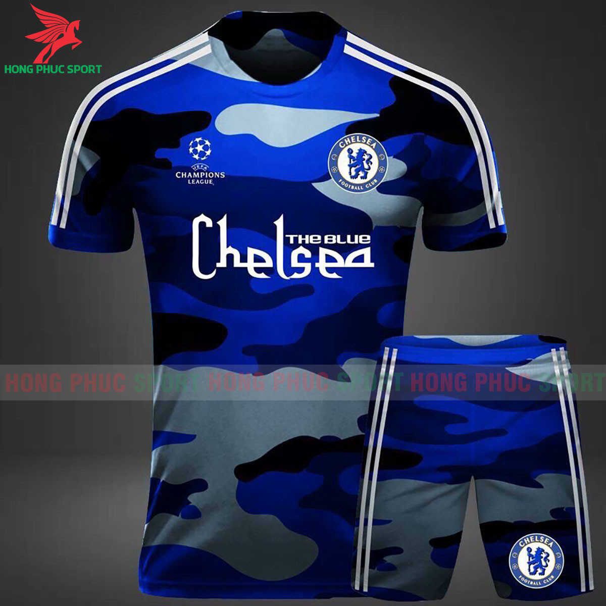 BỘ QUẦN ÁO ĐẤU CHELSEA 2021 2022 PHIÊN BẢN FAN MẪU 3 - THUN LẠNH CAO CẤP