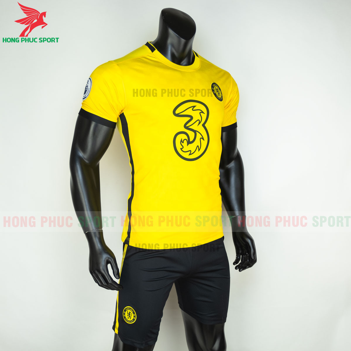 BỘ QUẦN ÁO ĐẤU CHELSEA 2021 2022 SÂN KHÁCH - THUN LẠNH CAO CẤP