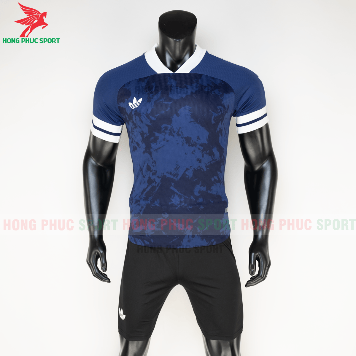 Áo đá banh không logo Condivo ba lá Adidas 2020 2021 mẫu 1 (trước)