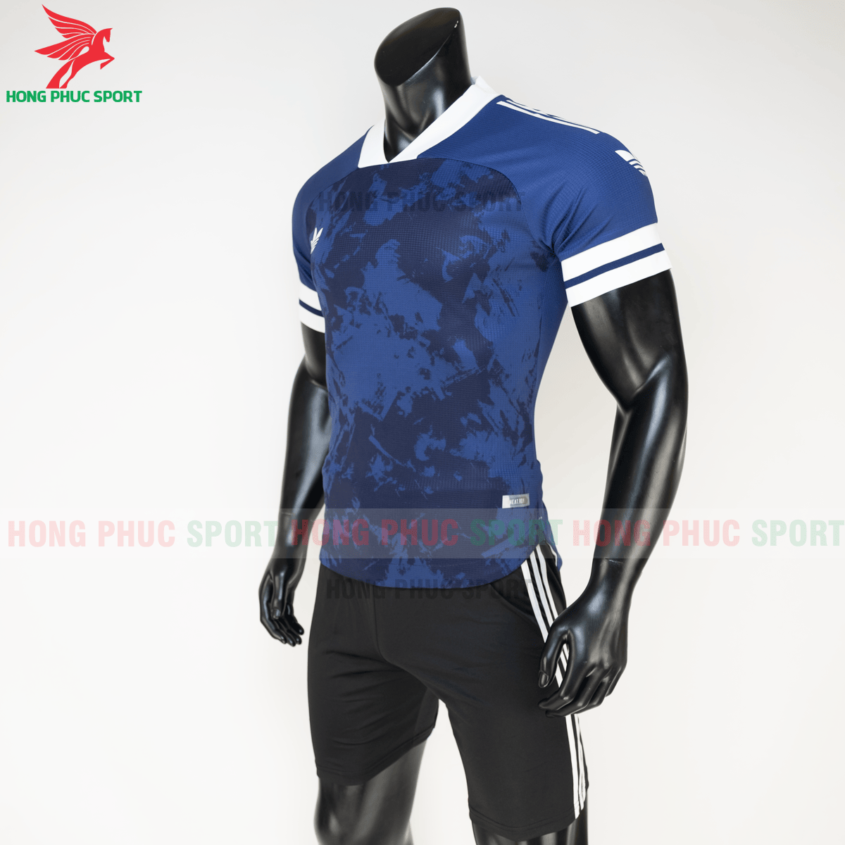 Áo đá banh không logo Condivo ba lá Adidas 2020 2021 mẫu 1 (trái)
