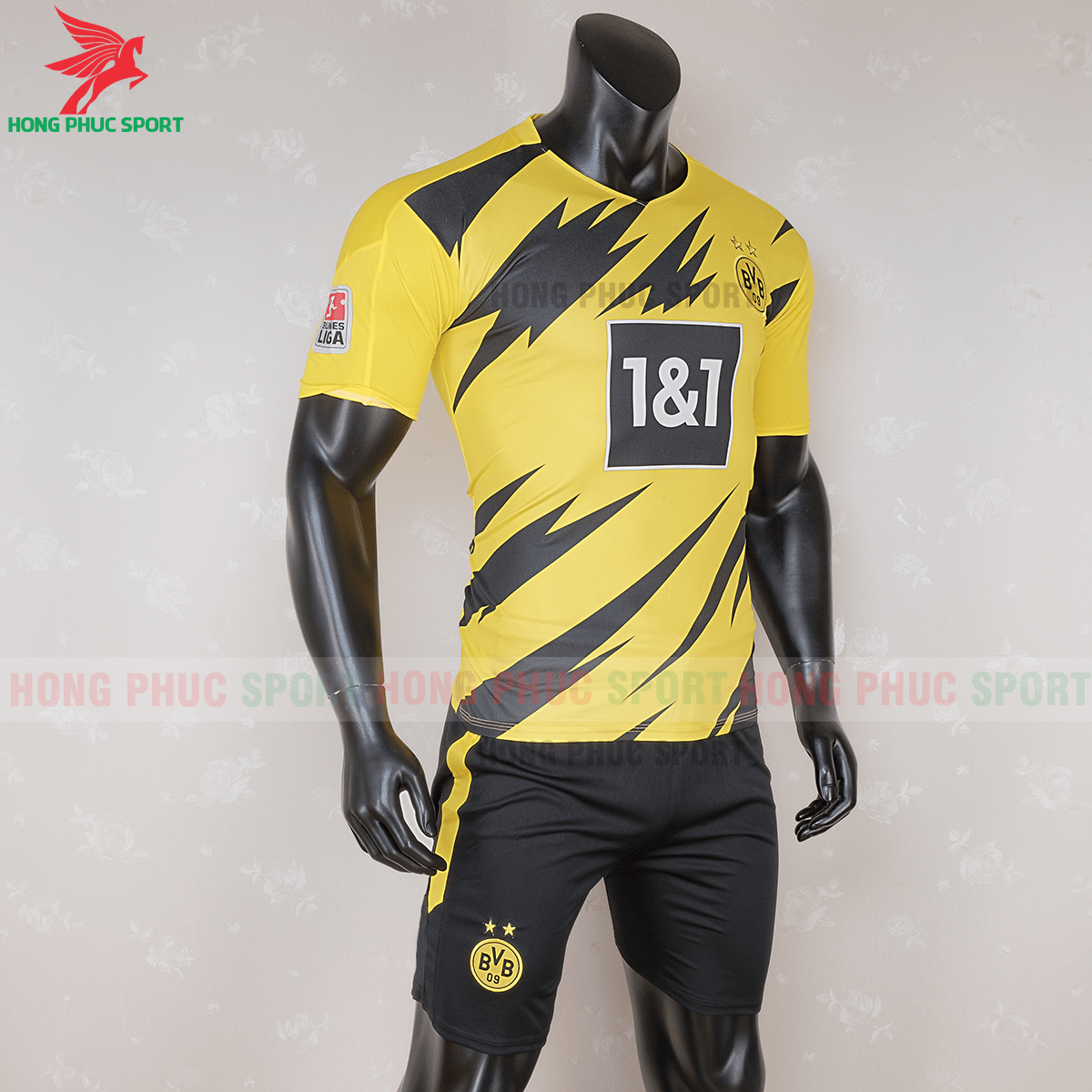 Áo đấu Borussia Dortmund 2020 2021 sân nhà- Thun lạnh cao cấp