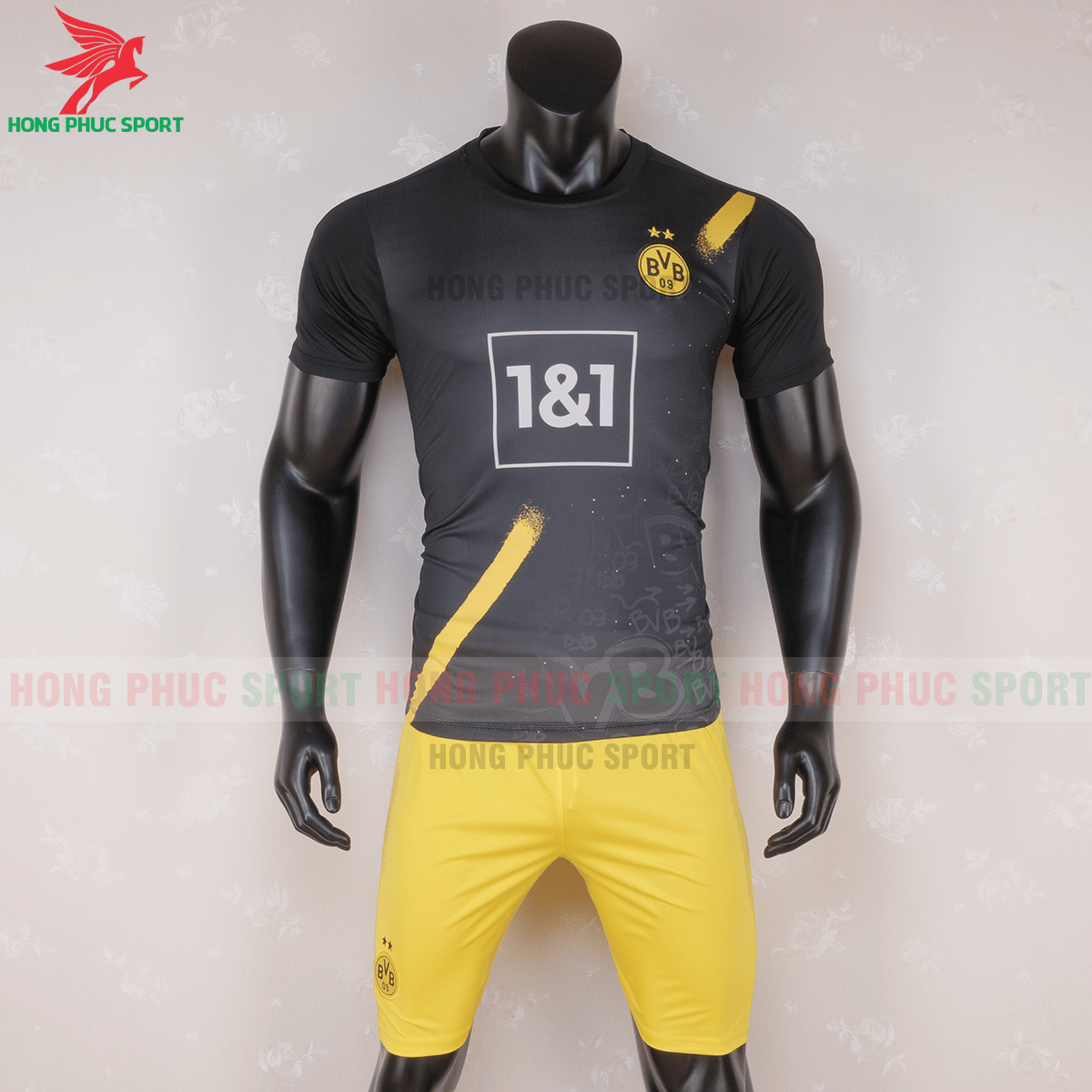 Áo đấu Dortmund 2020 sân khách (trước)