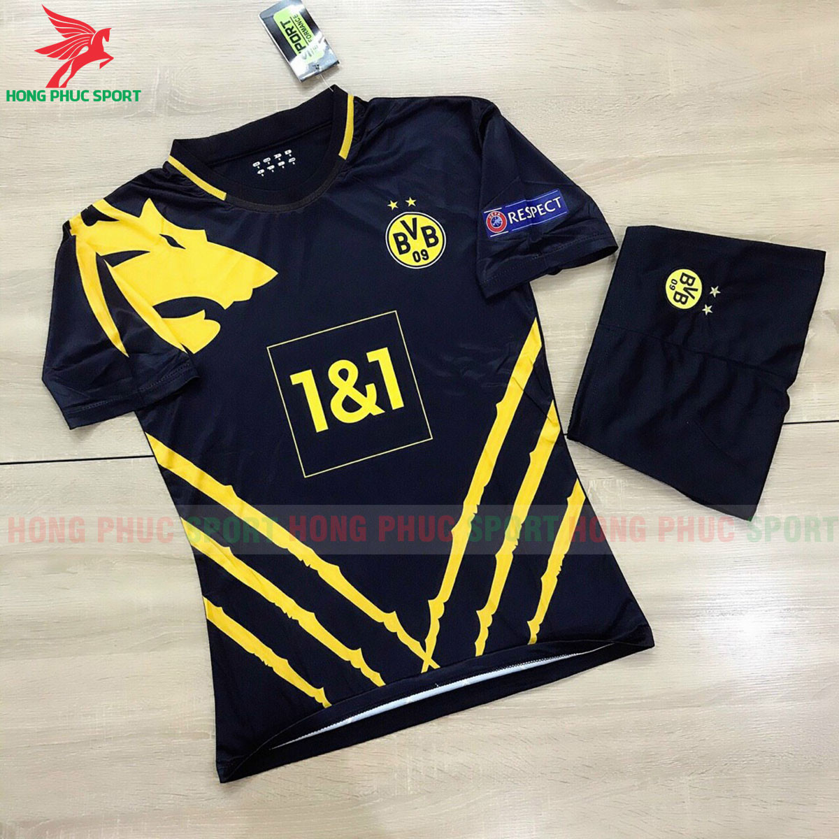 BỘ QUẦN ÁO ĐẤU DORTMUND 2021 2022 PHIÊN BẢN FAN MẪU 2 - THUN LẠNH CAO CẤP