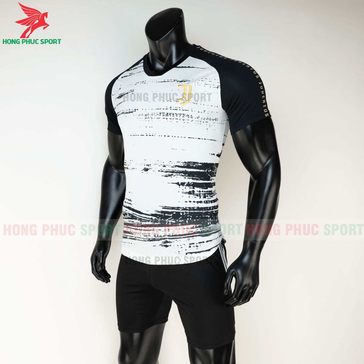 Áo bóng đá Juventus 2020 2021 Pre-match (trái)