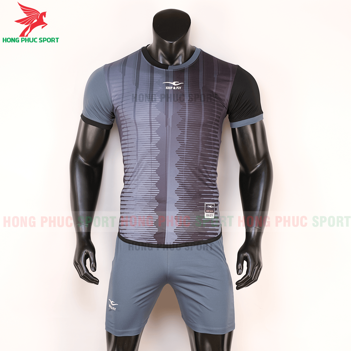 Áo keep and fly Razy 2020 đen (trước) 