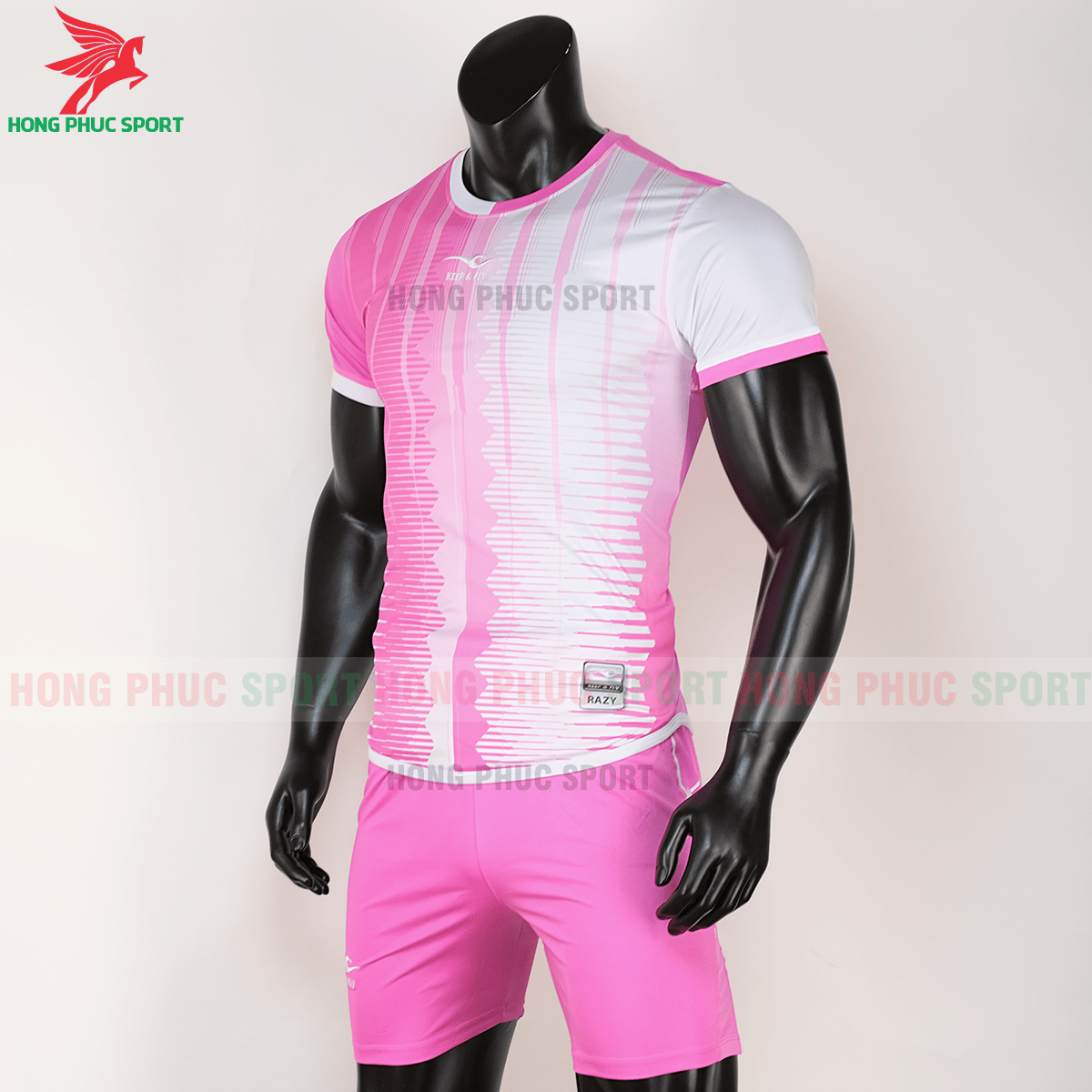 Áo Keep&Fly Razy 2020 hồng trắng (trái)