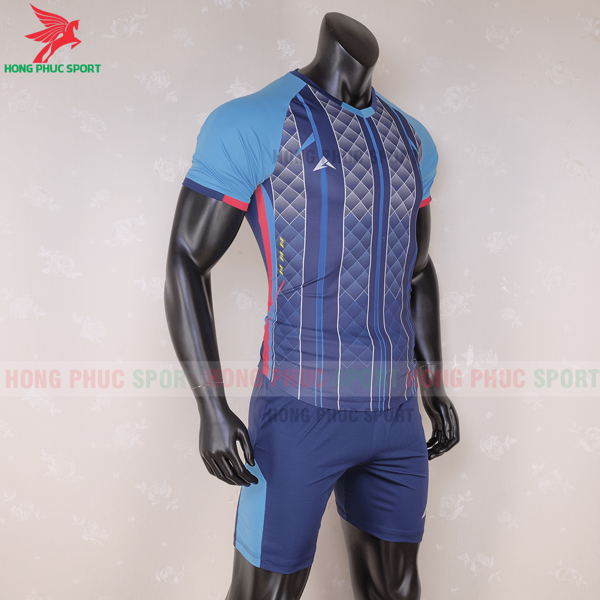 Áo không logo Kaiwin-Zeus 2020 xanh dương (phải)