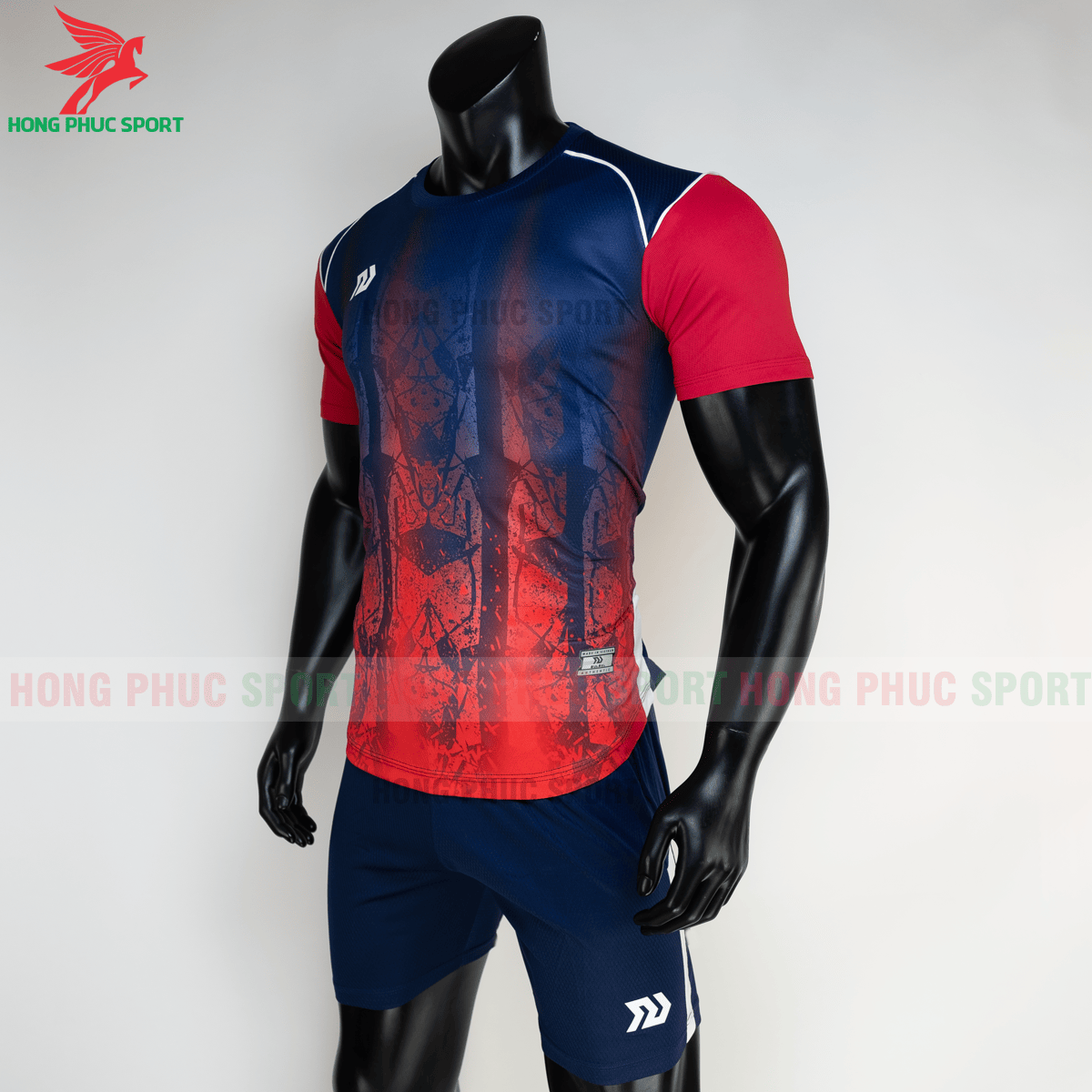 Áo đá banh không logo Bulbal Hades 2021 màu đỏ (trái)