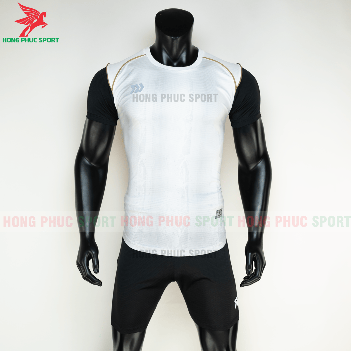 Áo đá banh không logo Bulbal Hades 2021 màu Trắng (trước)