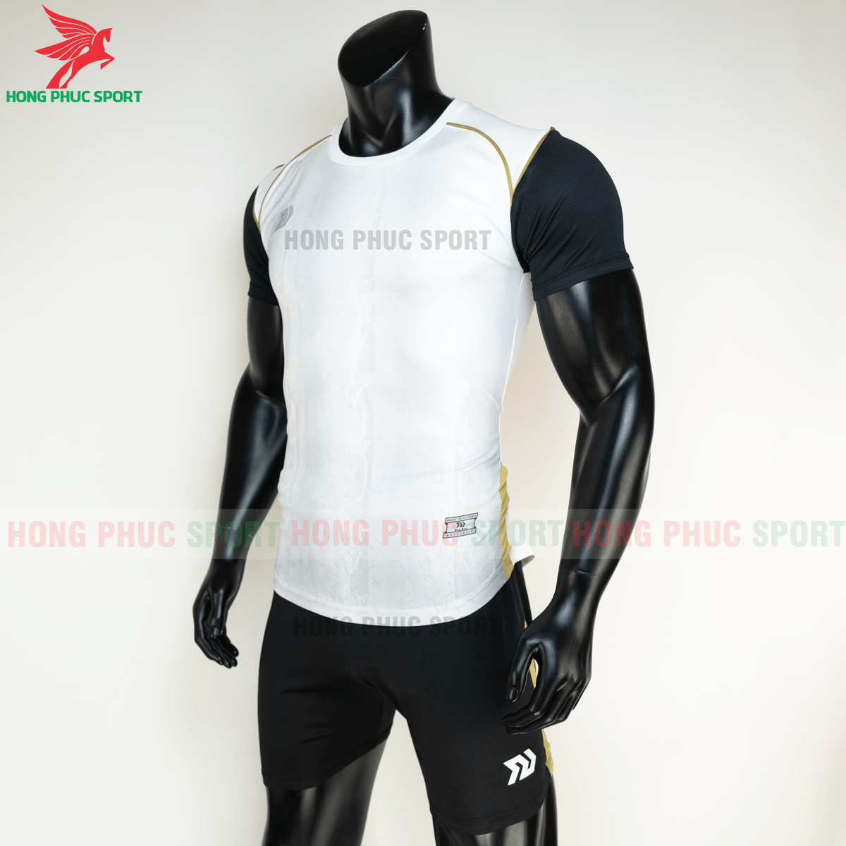 Áo đá banh không logo Bulbal Hades 2021 màu Trắng (trái)
