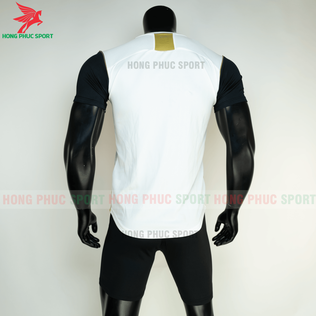 Áo đá banh không logo Bulbal Hades 2021 màu Trắng (sau)