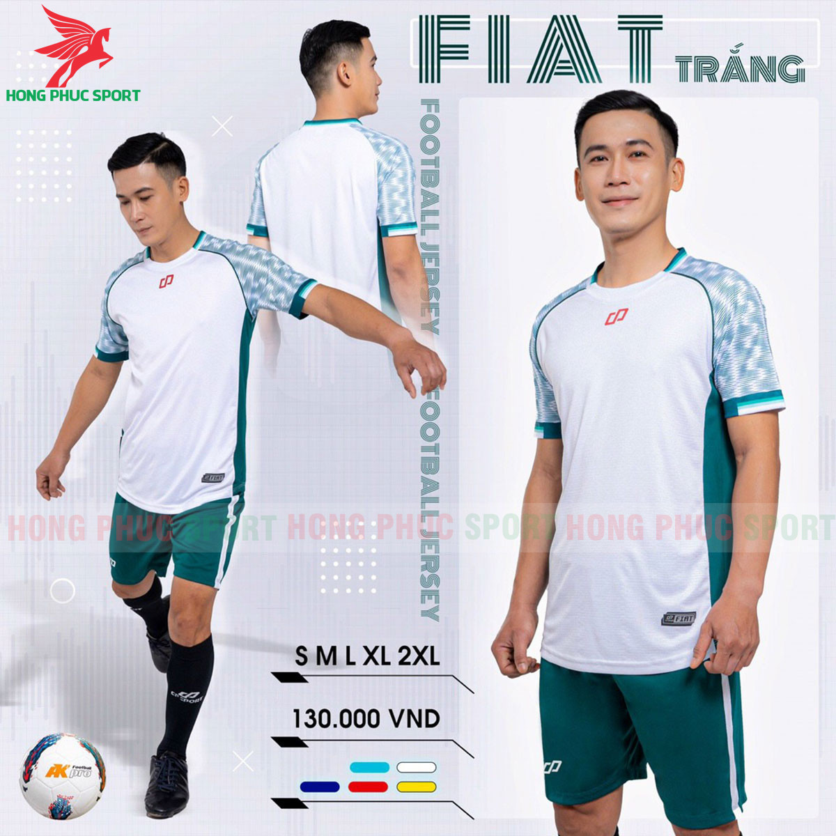BỘ QUẦN ÁO ĐẤU KHÔNG LOGO CP FIAT 2021 - THUN LẠNH CAO CẤP
