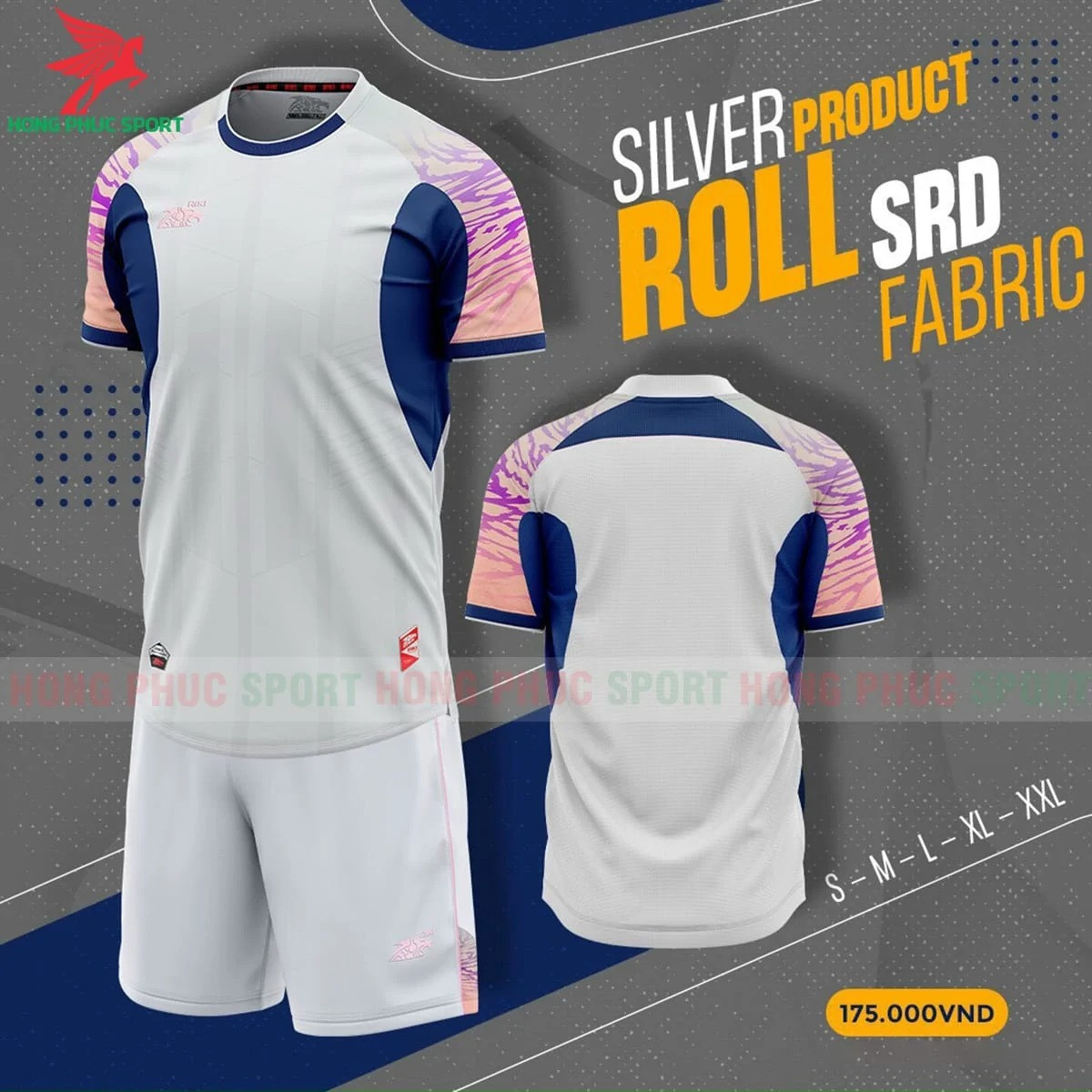 BỘ QUẦN ÁO KHÔNG LOGO RIKI ROLL SRD XÁM - THUN LẠNH CAO CẤP
