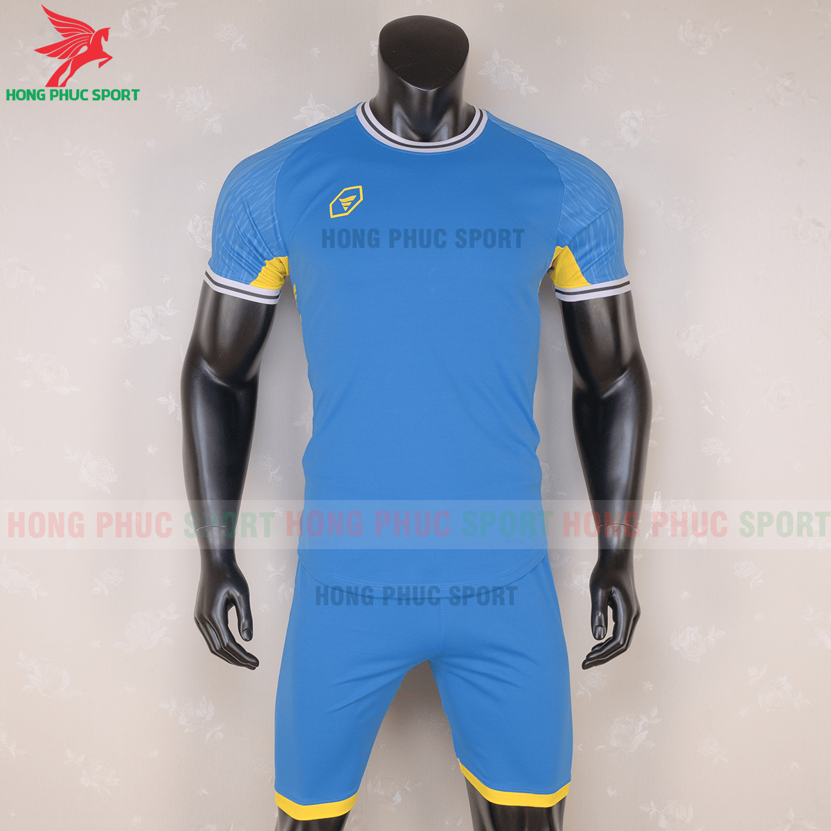 Áo không logo TA-A06 2020 xanh dương (trước)