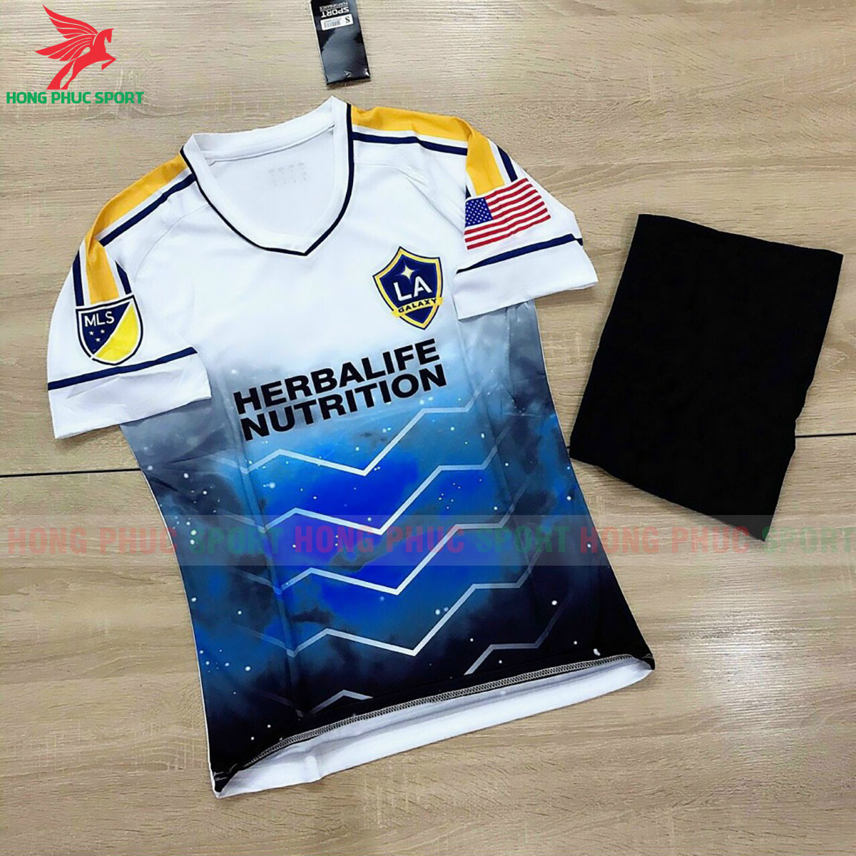 BỘ QUẦN ÁO ĐẤU LA GALAXY 2021 2022 PHIÊN BẢN FAN MẪU 1 - THUN LẠNH CAO CẤP