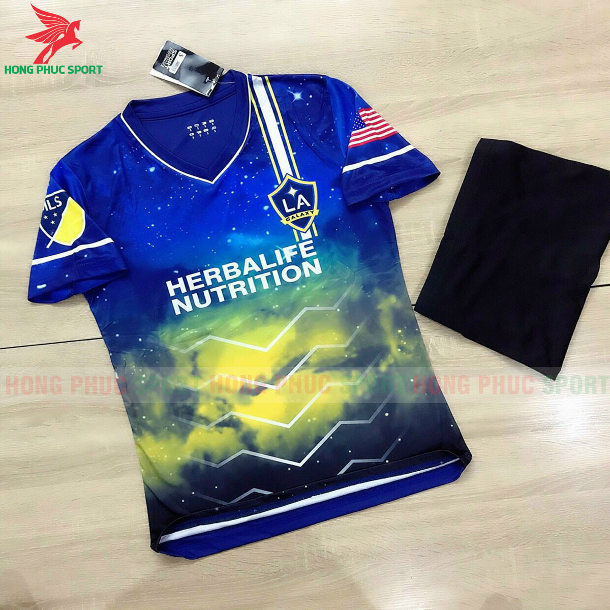 Áo đấu LA Galaxy 2021 2022 phiên bản fan mẫu 2