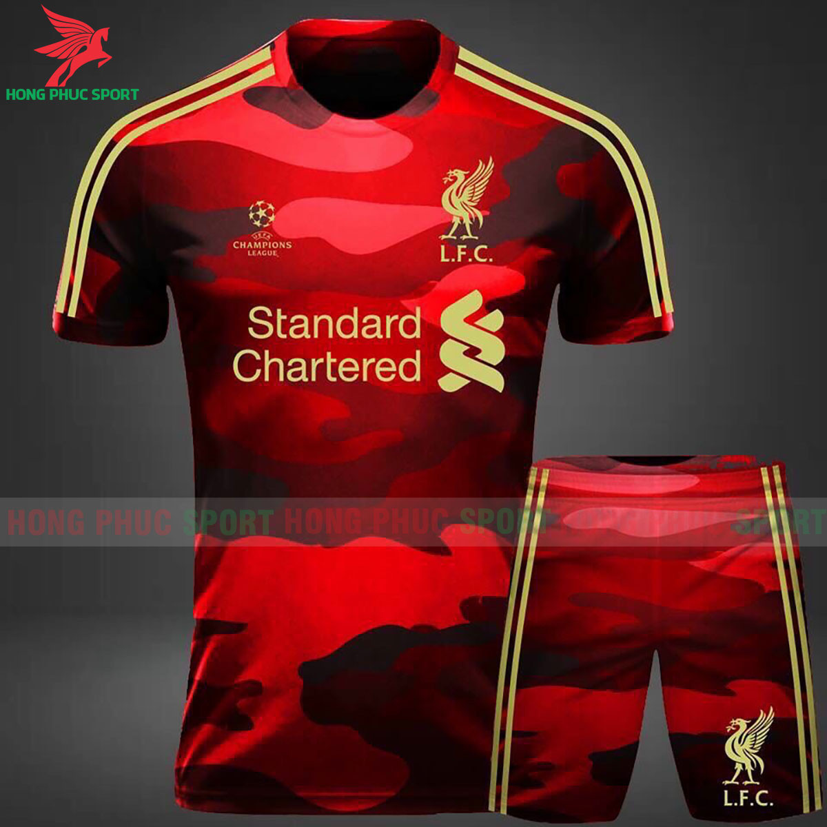 BỘ QUẦN ÁO ĐẤU LIVERPOOL 2021 2022 PHIÊN BẢN FAN MẪU 1 - THUN LẠNH CAO CẤP