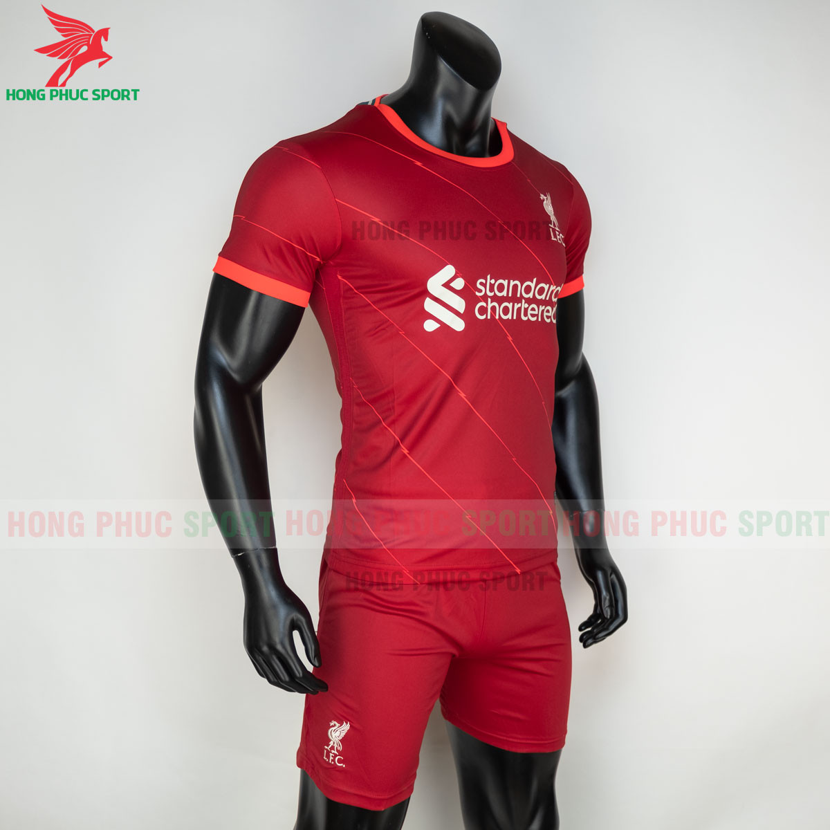 BỘ QUẦN ÁO ĐẤU LIVERPOOL 2021 2022 SÂN NHÀ - THUN LẠNH CAO CẤP