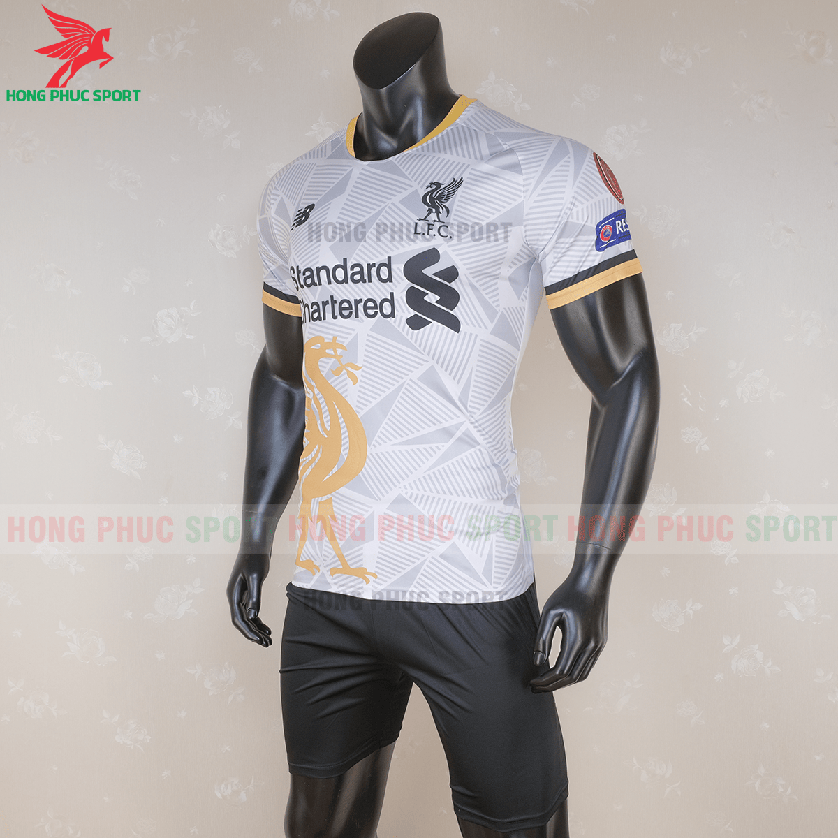 Áo đấu Liverpool 2020 phiên bản Fan 8 (trái)