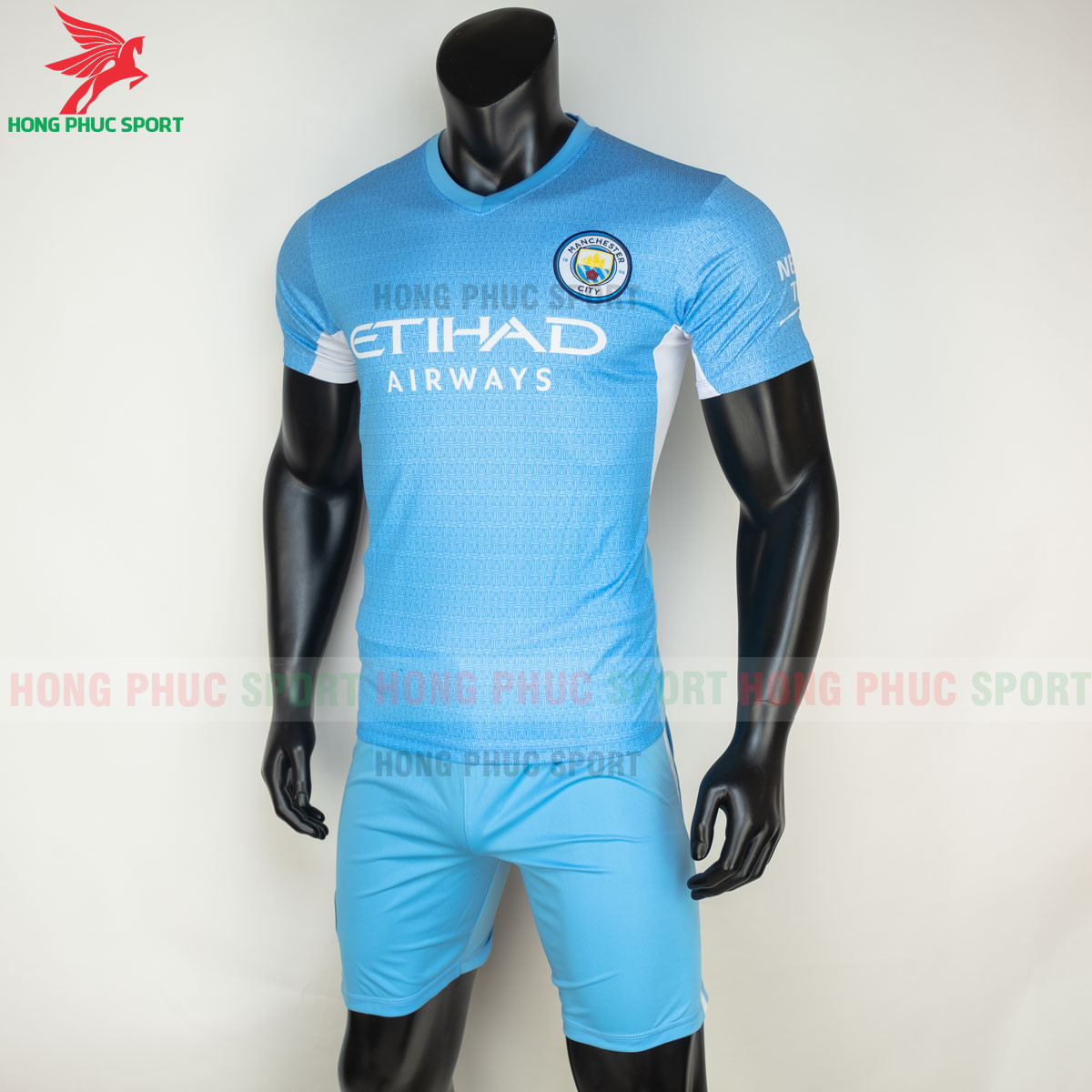 Áo đấu Manchester City 2021 2022 sân nhà (trái)