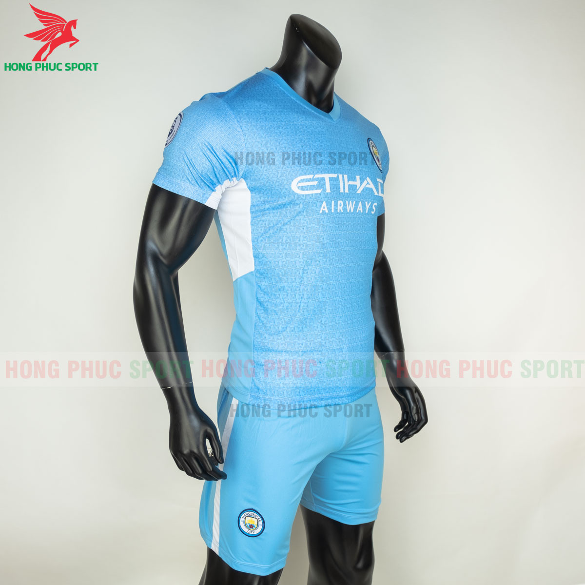 BỘ QUẦN ÁO ĐẤU MANCHESTER CITY 2021 2022 SÂN NHÀ - THUN LẠNH CAO CẤP
