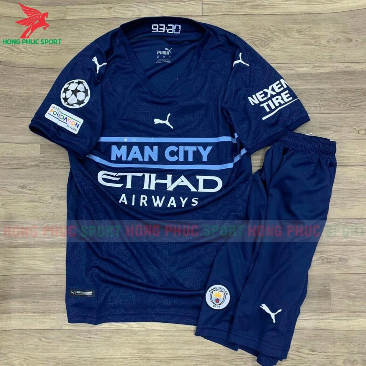 BỘ QUẦN ÁO BÓNG ĐÁ MANCHESTER CITY 2021 2022 MẪU THỨ 4 - HÀNG THAILAND