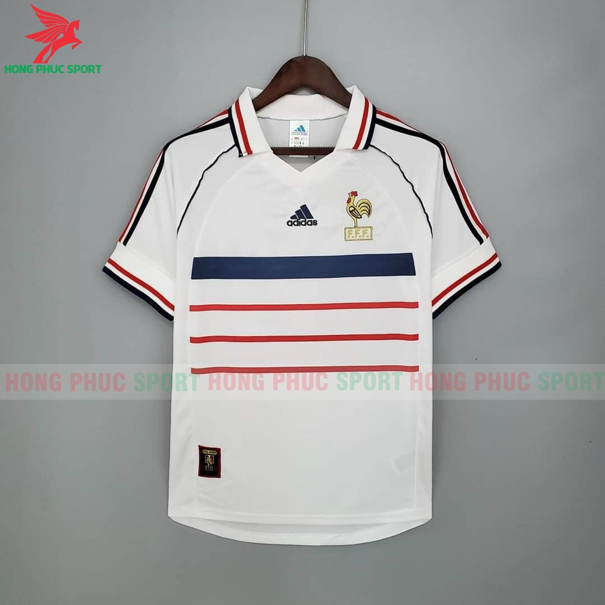 BỘ QUẦN ÁO ĐẤU TUYỂN PHÁP WORLD CUP 1998 SÂN KHÁCH - HÀNG THAILAND