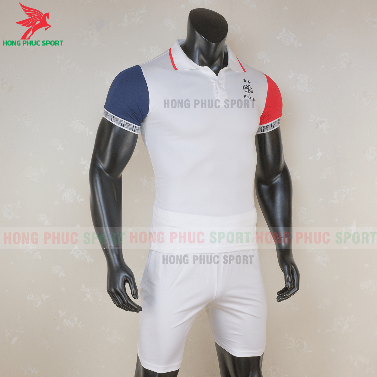 BỘ QUẦN ÁO ĐẤU POLO TUYỂN PHÁP EURO 2021 – THUN LẠNH CAO CẤP