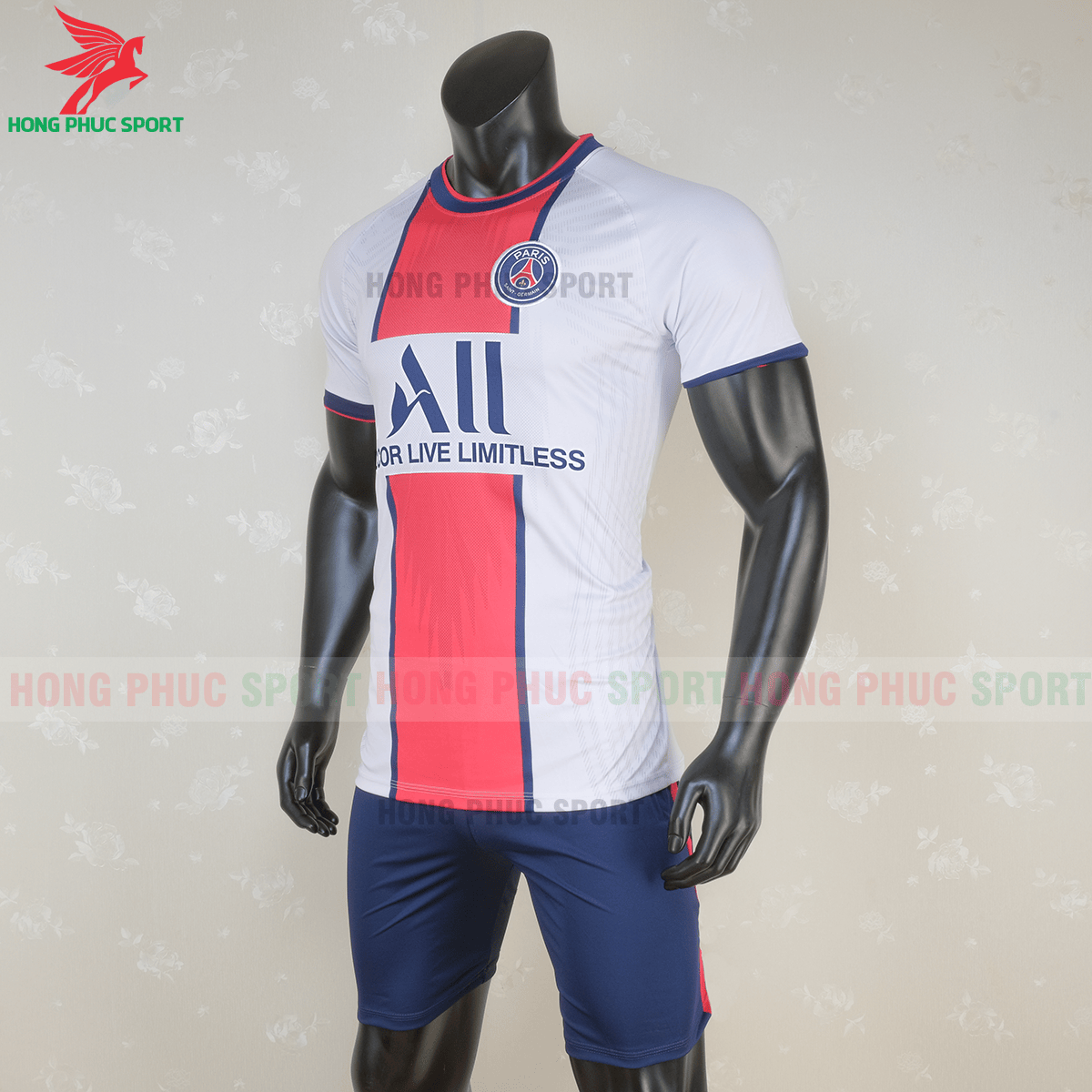 Áo đấu PSG 2020 sân khách (trái)