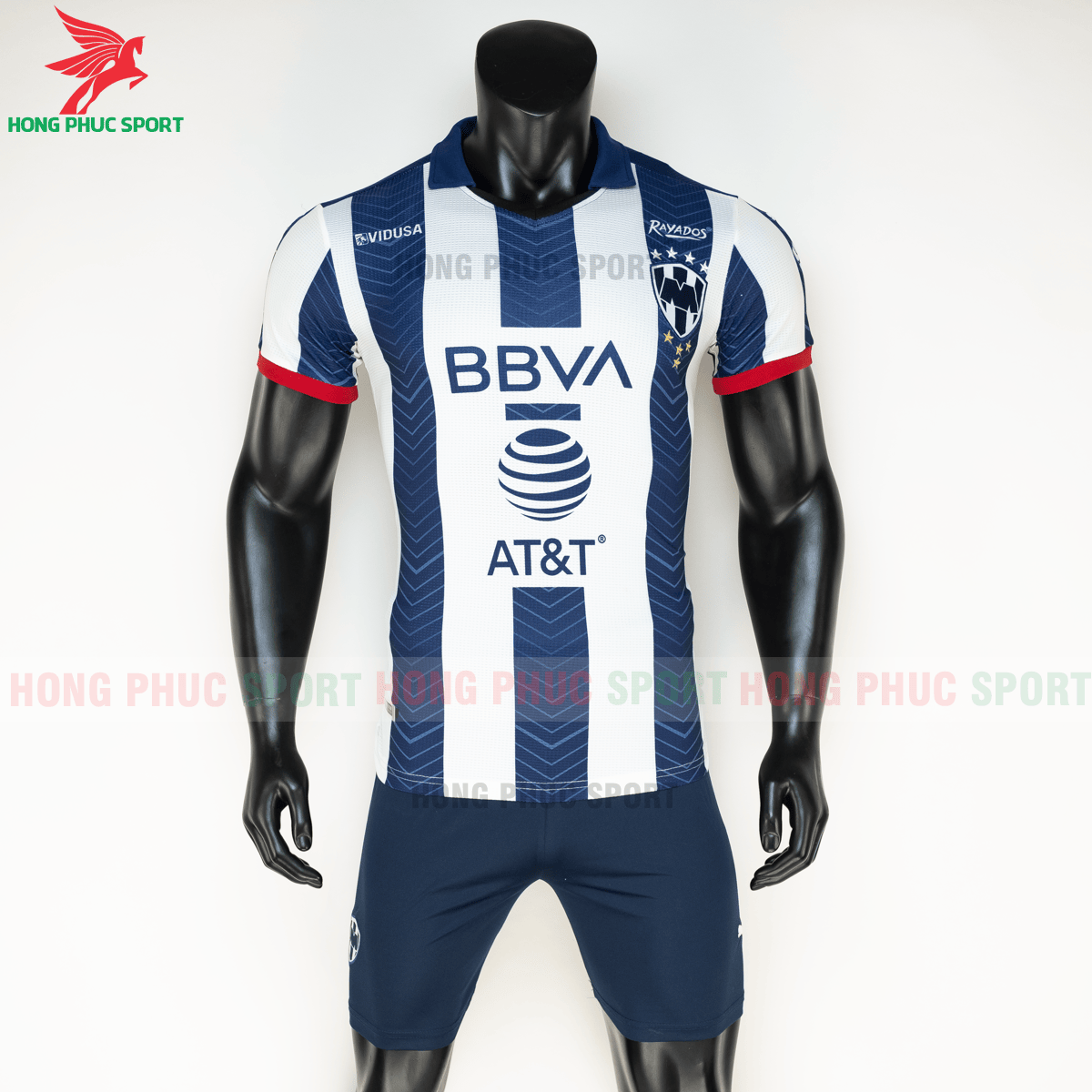 Áo đá banh Rayados 2020 2021 sân nhà (trước)