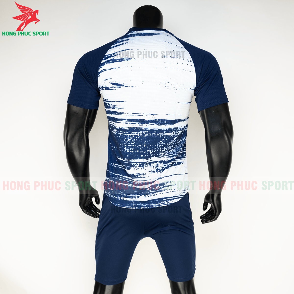 Áo bóng đá Real Madrid 2020 2021 Pre-match (sau)