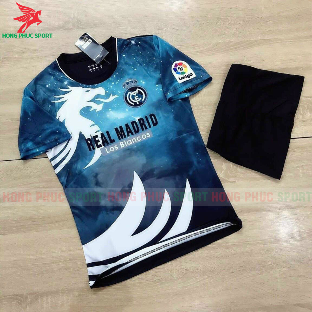 BỘ QUẦN ÁO ĐẤU REAL MADRID 2021 2022 PHIÊN BẢN FAN MẪU 2 - THUN LẠNH CAO CẤP