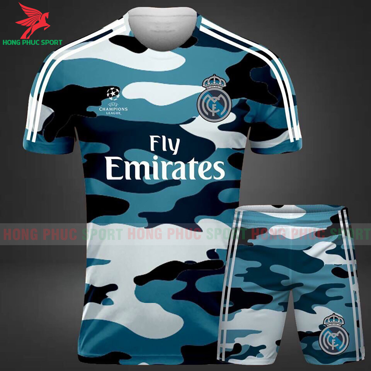 Áo đấu Real Madrid 2021 2022 phiên bản fan mẫu 3