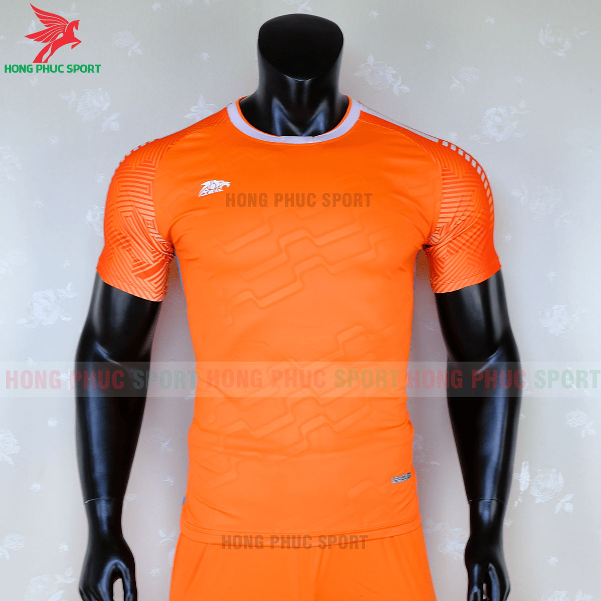 Áo không logo Riki Quator 2020 màu cam (trước)