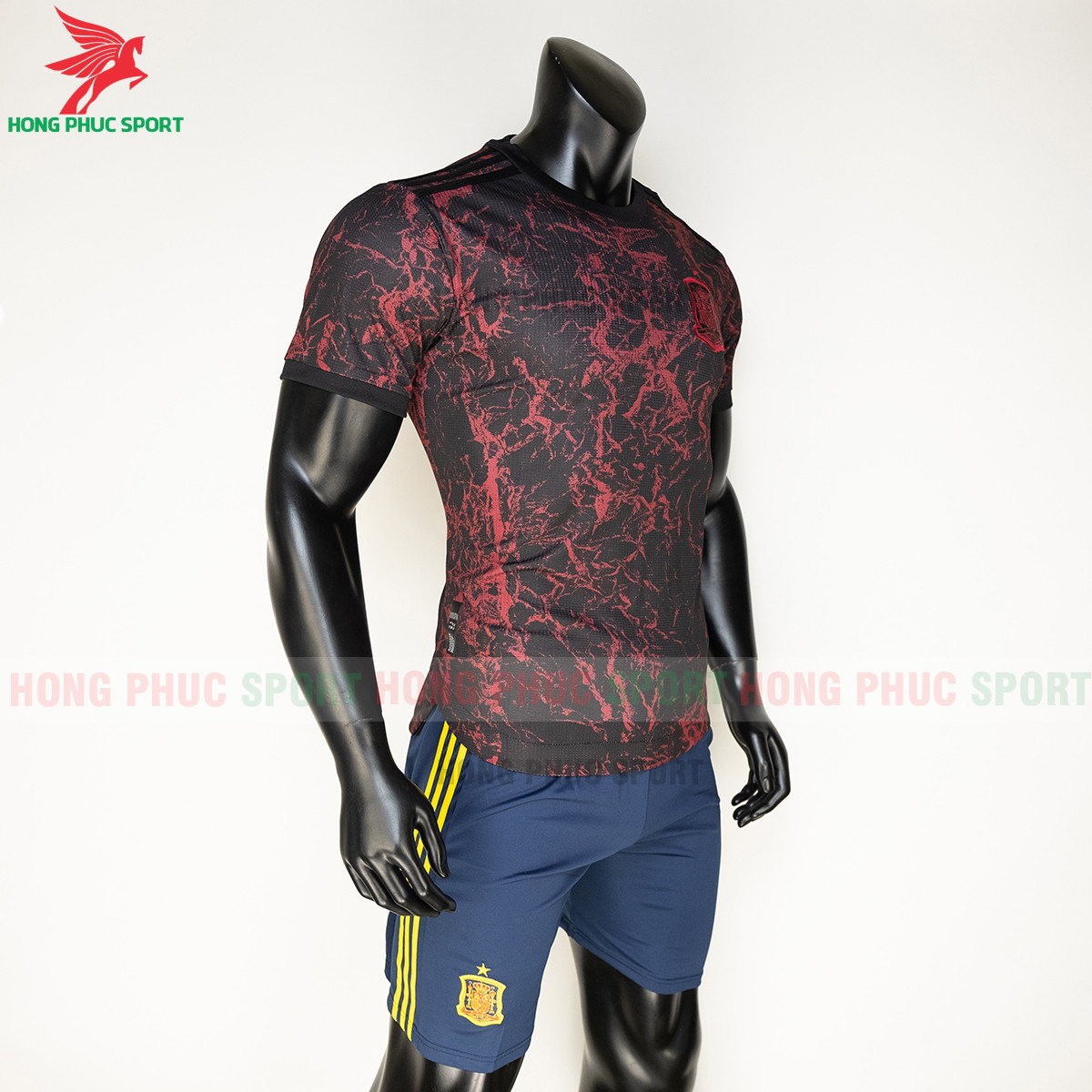 Bộ quần áo đấu Training tuyển Tây Ban Nha Euro 2021 - Hàng THAILAND