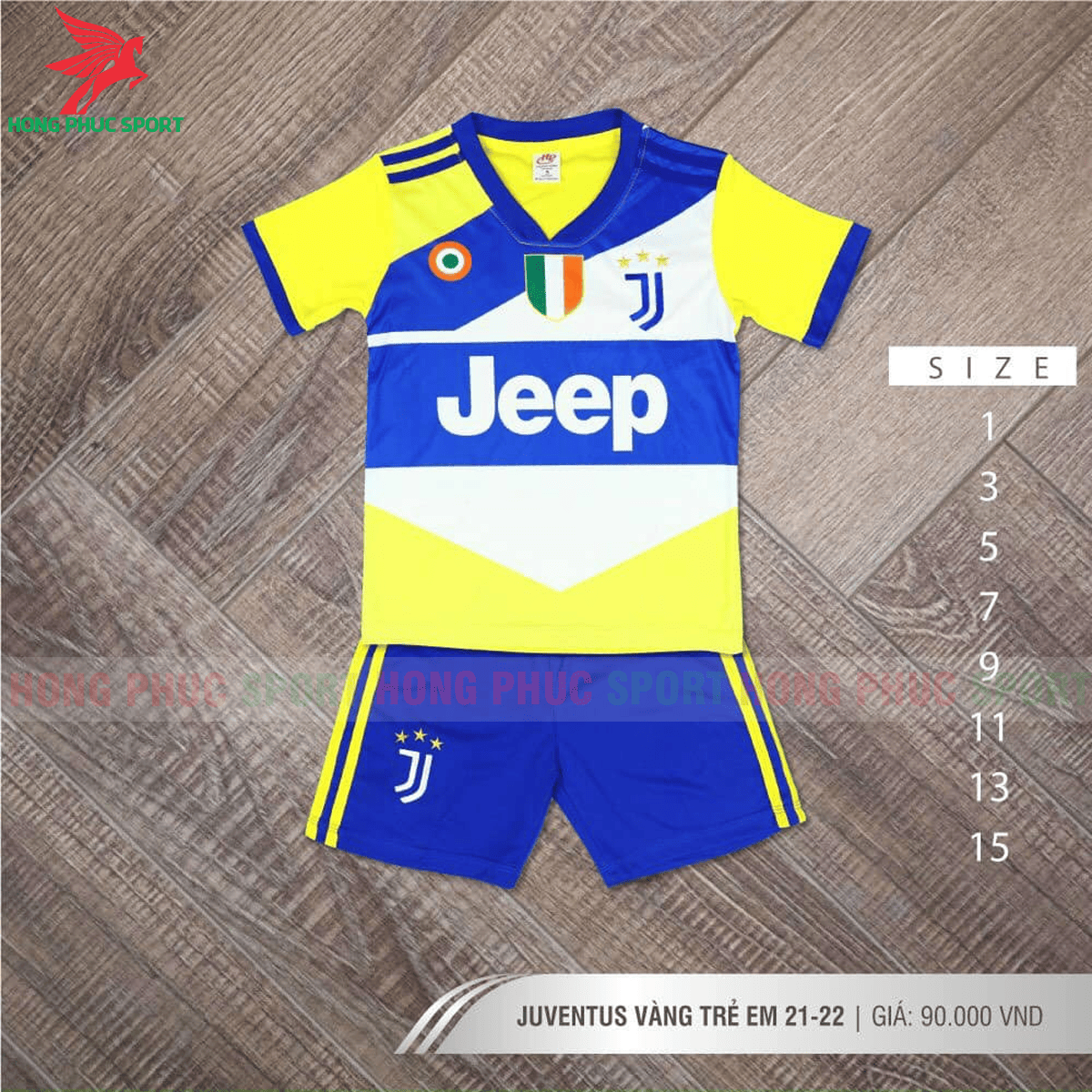 BỘ QUẦN ÁO ĐẤU TRẺ EM JUVENTUS  2021 2022 MẪU THỨ 3 - THUN LẠNH CAO CẤP