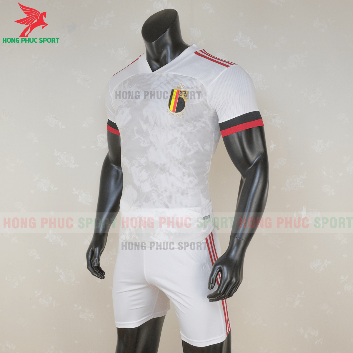 Áo đấu tuyển Bỉ sân khách 2020 (trái)