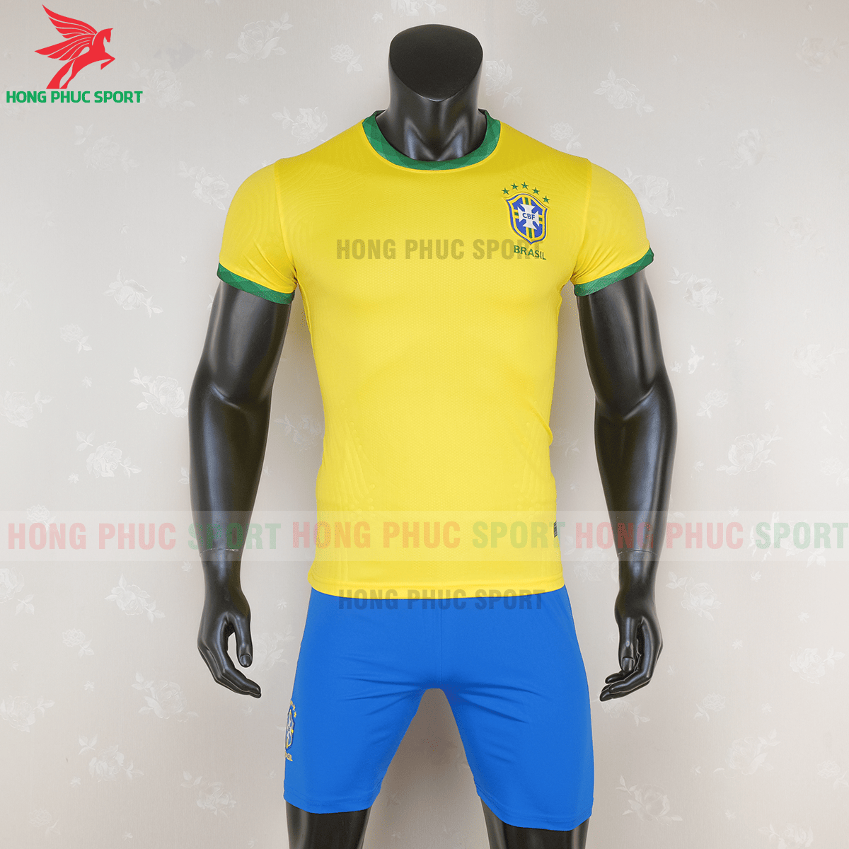 Áo bóng đá tuyển Brazil 2020 2021 sân nhà (trước)